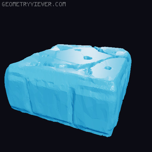 BlokCraft Dungeons! Base Set 3D model thumbnail