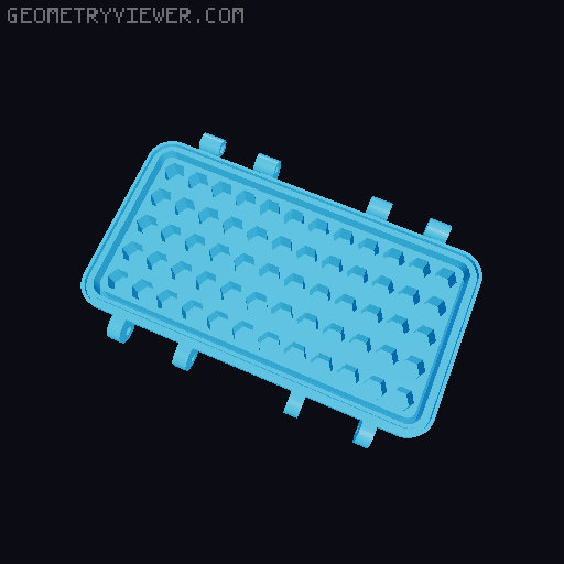 Rugged LTT Bit Storage (61 Bits) 3D model thumbnail