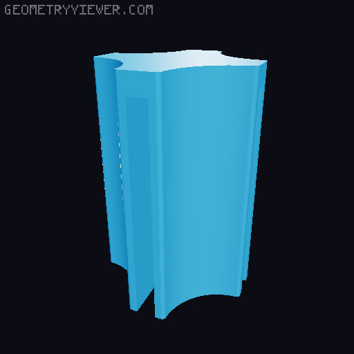 Drawer organizer 3D model thumbnail