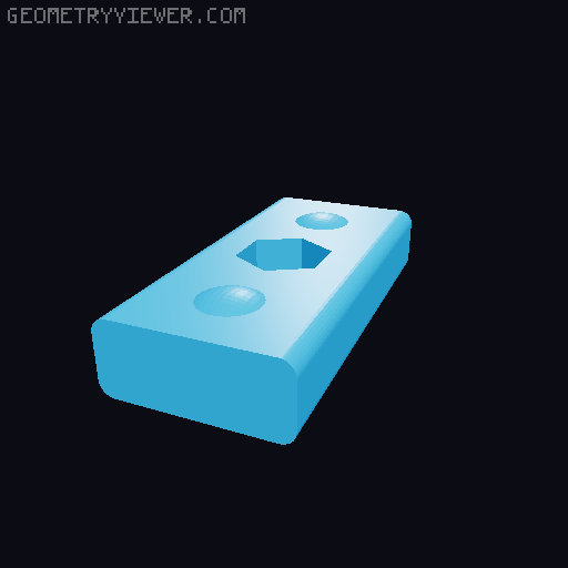 Sanding Block (Updated! and a new Version in 11 inch) 3D model thumbnail