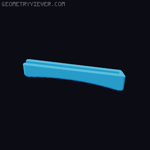 Handbrace that works with Umarex TxTwentyTwo airsoft 3D model thumbnail
