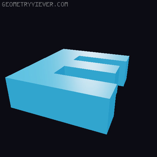 HORIZONTAL STAND FOR STARSHIP S24/B7 3D model thumbnail