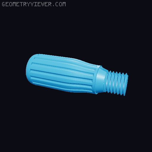 Allen key handles 3D model thumbnail