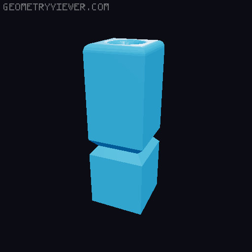 Quarto Insert for Photo Caddy 3D model thumbnail