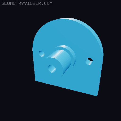 Adafruit Heat insert press without need for heat inserts 3D model thumbnail