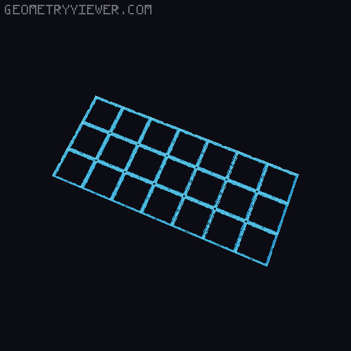 CLCKbase with Screw Holes, Sizes up to 9x9, Gridfinity Baseplate 3D model thumbnail