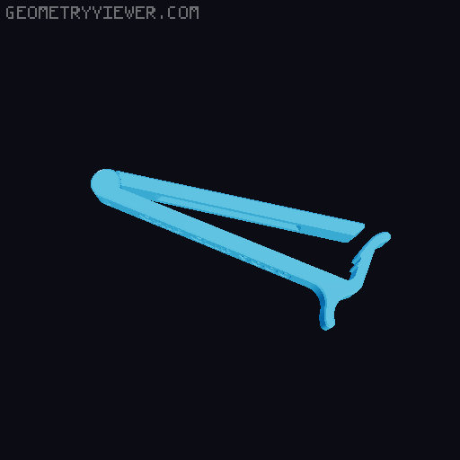 Chip Clip 9000, Standard and easy-open versions 3D model thumbnail