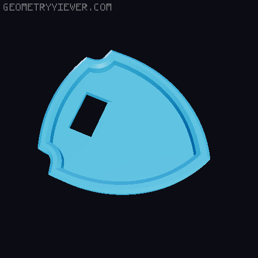 PAW PATROL Badges 3D model thumbnail