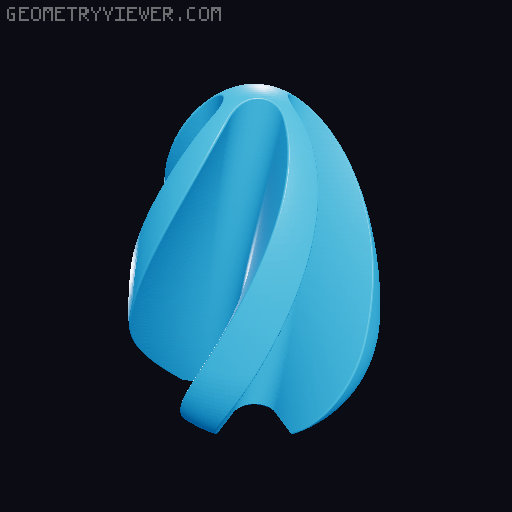 Single Extruder - Multi Color - Easter Eggs (Extra Twist) 3D model thumbnail
