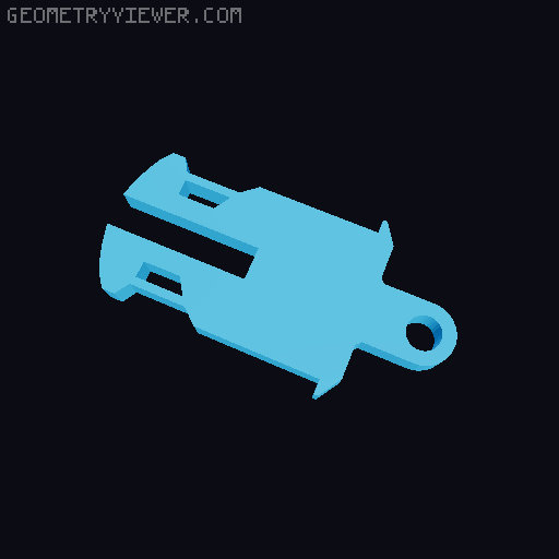 Deep Space Nine Kit Card 3D model thumbnail