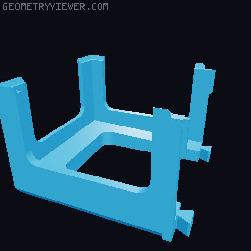 V2 Beverage Can Dispenser- Five 330ml cans 3D model thumbnail