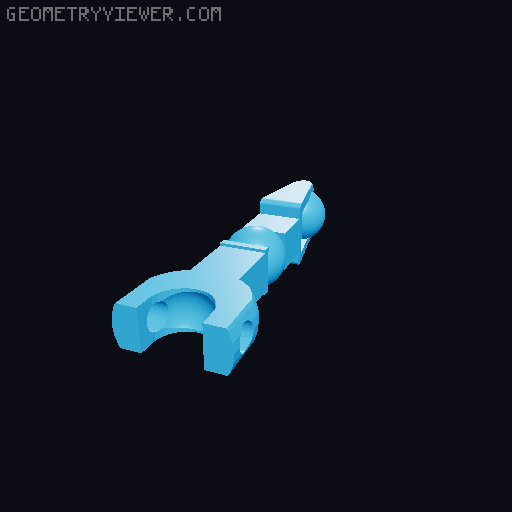Lego Ball Join 3D model thumbnail