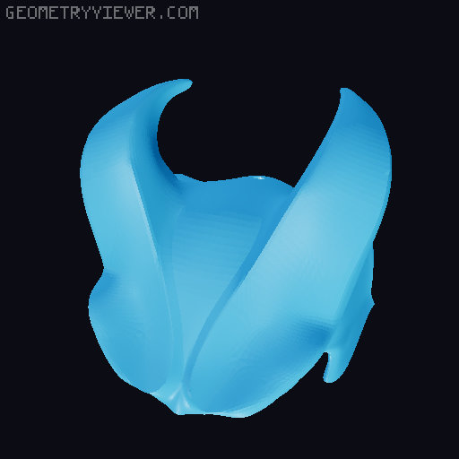 Slaughter to prevail / Alex Terrible Mask 3D model thumbnail