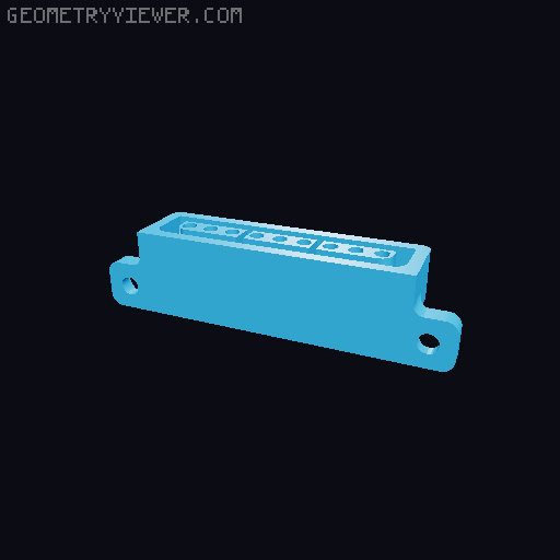 Self-propelled tracked platform 3D model thumbnail