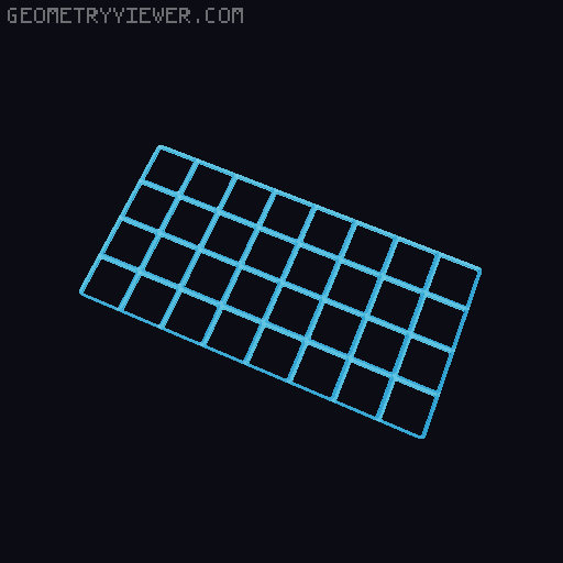 Generated STL Files from Parametric Gridfinity Baseplate 3D model thumbnail