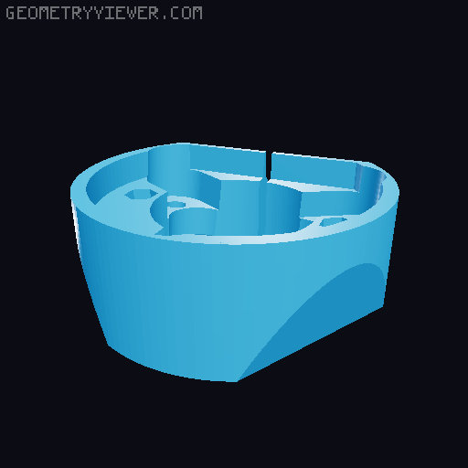 Plastic Fantastic V2 - 150mm travel telescope 3D model thumbnail