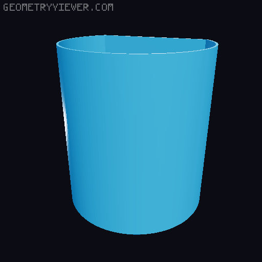 Skadis Drippy Bucket 3D model thumbnail
