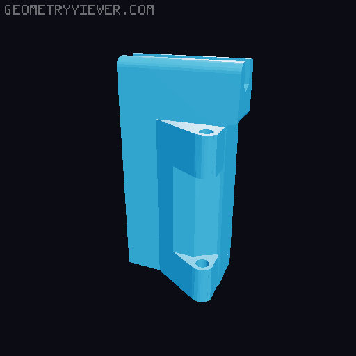 JC Riser Creality K1 SpeedBump RE-REmixer 3D model thumbnail