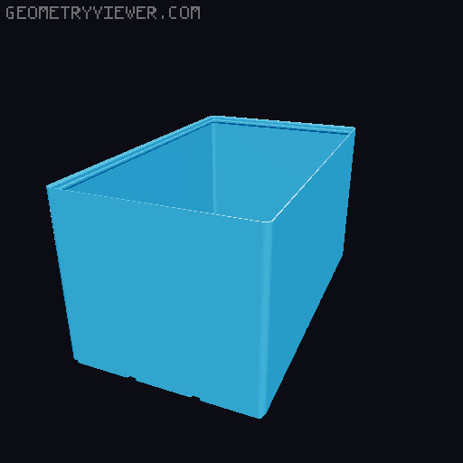 Gridfinity cups height 16 (116mm) collection 3D model thumbnail