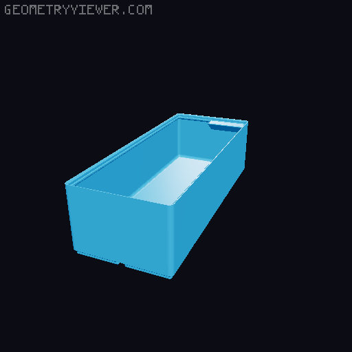 Gridfinity cups height 8 (60mm) collection 3D model thumbnail