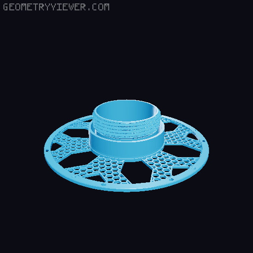 Prusament Spool Remix 3D model thumbnail