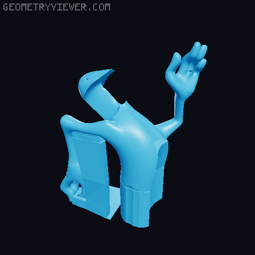 Wile E. Coyote 3D model thumbnail