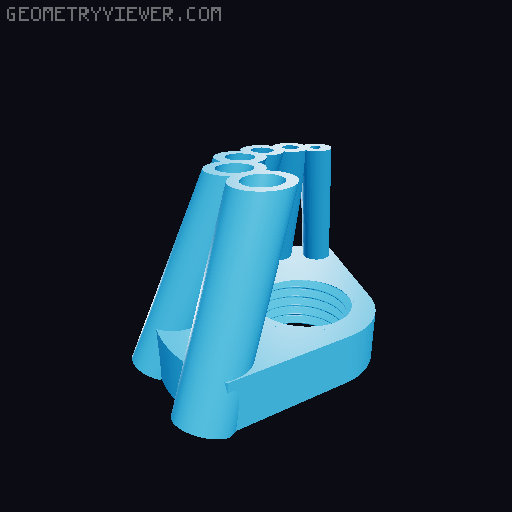 Drillbit Sharpening Jig for Dremel 3D model thumbnail