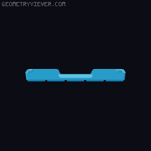 Gridfinity wall cutout collection 3D model thumbnail