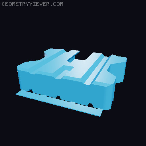 Small Vise 3D model thumbnail