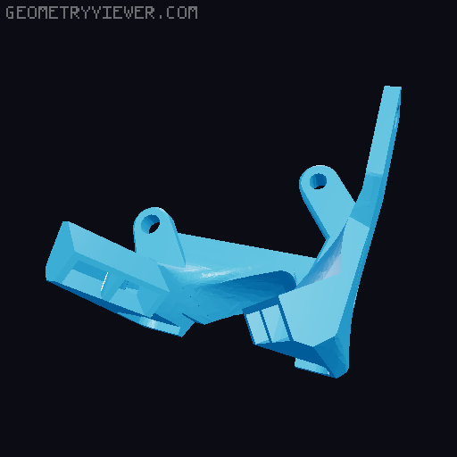 Skeletor MK6 with Low Profile Cartographer Threaded Inserts 3D model thumbnail
