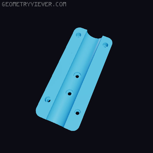 Heat Set Insert Press - Pinecil Clamp (Remix) 3D model thumbnail