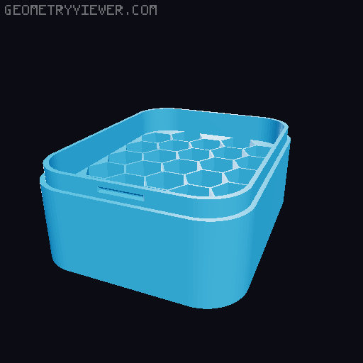 HivePack Battery Storage 3D model thumbnail