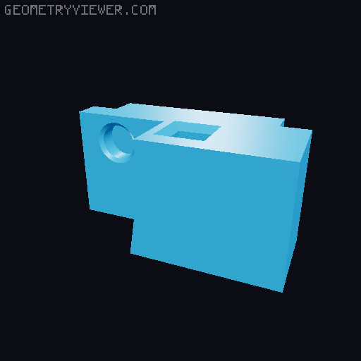 Minecraft Picking Chicken Toy 3D model thumbnail
