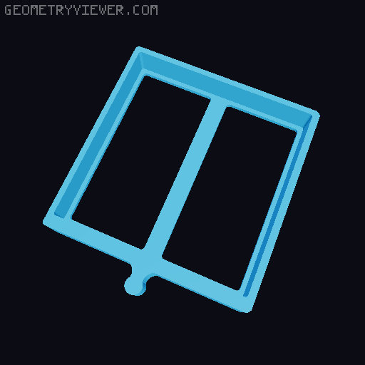 Exhaust vents for Centauri Carbon 3D model thumbnail