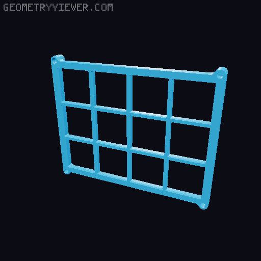 Gridfinity Desktop Baseplates 3D model thumbnail