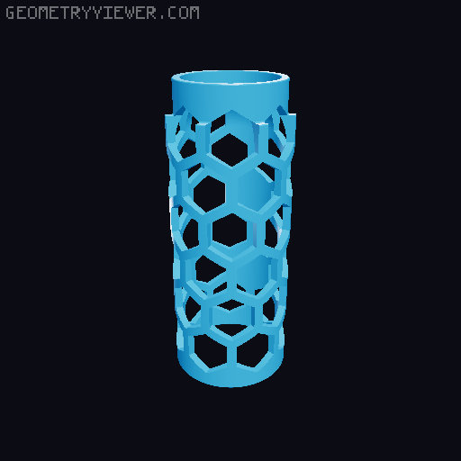 Moss pole 3D model thumbnail