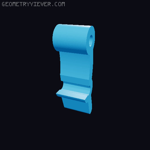 dao choc keyboard travel box 3D model thumbnail