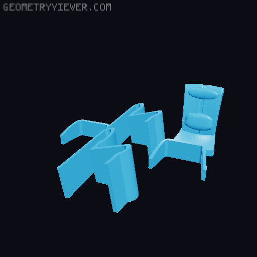 AFA - Galaxy - 4.5" Scale - Data's Quarters 3D model thumbnail