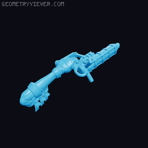Jinx - League of Legends - 25cm Fanart Model 3D model thumbnail