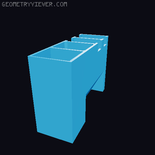 Zombicide Modular Storage Part 6 - Fantasy 3D model thumbnail