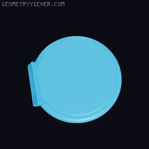 White Elephant Gift Exchange Trophy 3D model thumbnail