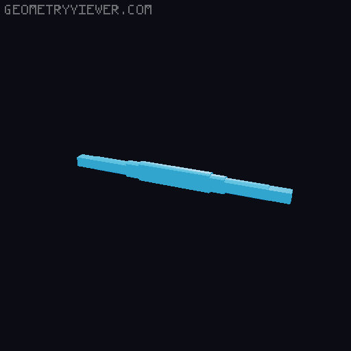 OpenRCF1 Improved Square Axle 3D model thumbnail