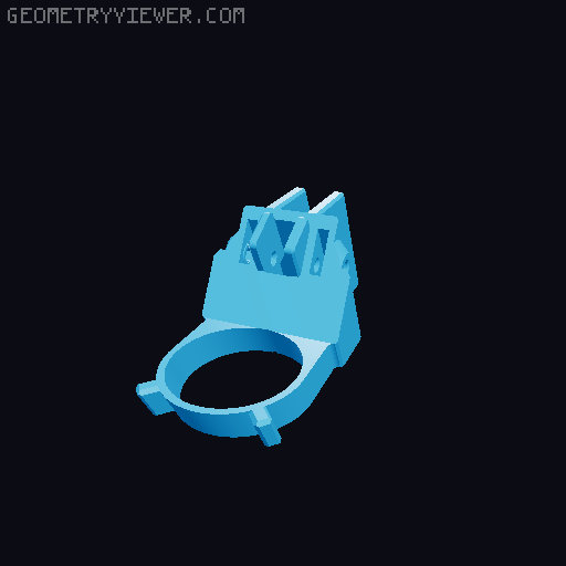 Yeethammer 36/40mm tube (Metric) 3D model thumbnail