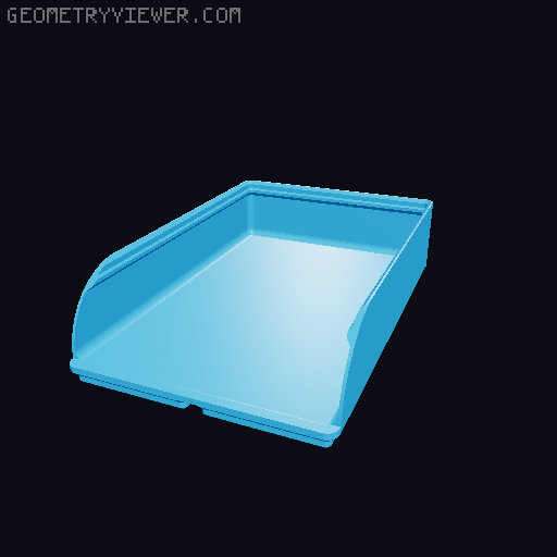 Gridfinity rouded bins collection all sizes 3D model thumbnail