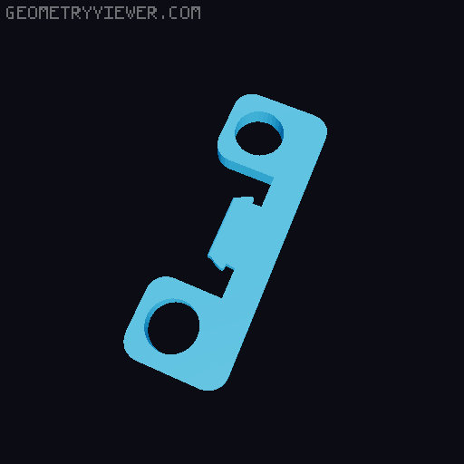 Valve Index Frunk/Big Screen Beyond: Face Tracking Mount 3D model thumbnail