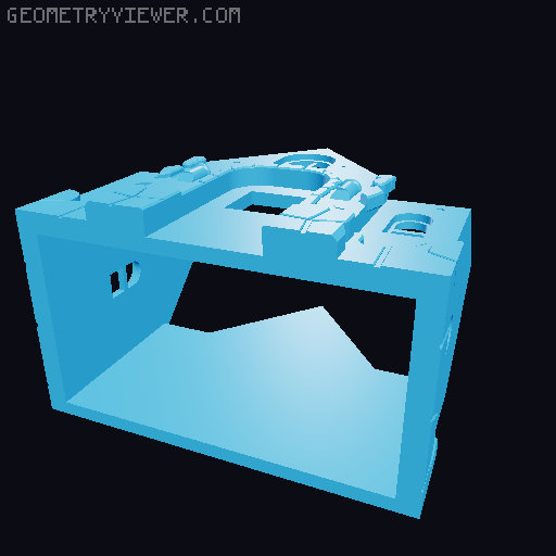Animal Crossing New Horizons Player's House 3D model thumbnail