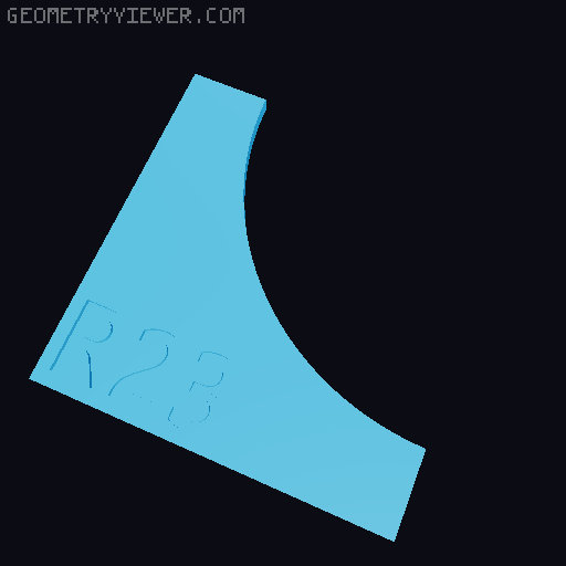 Radius Gauge - Convex & Concave 3D model thumbnail