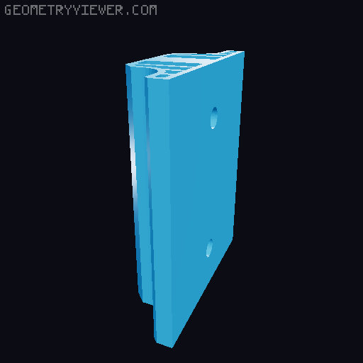 Drilling machine 3D model thumbnail