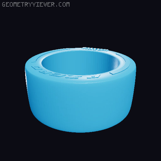 Formula 1 Pirelli tyre 18-inch aero wheels 2022-2025 3D model thumbnail