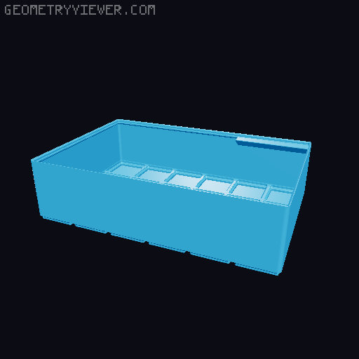 Gridfinity cups height 9 (67mm) collection 3D model thumbnail